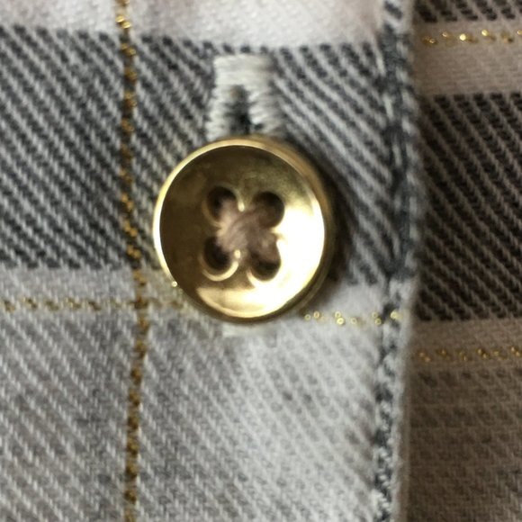 CARTERS Long Sleeve Plaid Lurex Dress  3T - Picture 10 of 12